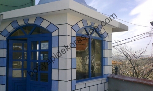 Abdesthane ve Şadırvan Mozaik Dış Cephe Kaplaması Mersin