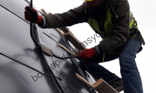 Bitlis Camii Kurşunu Kaplaması Yapanlar