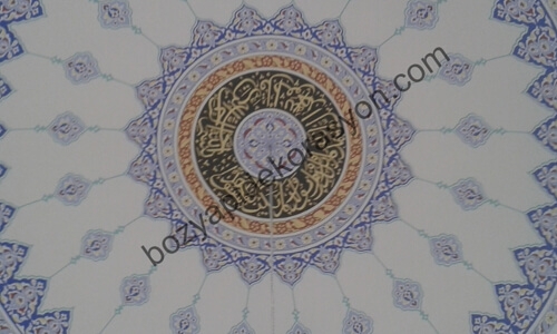 Denizli Camii Hat İşleri Yapan Nakkaş Ustaları