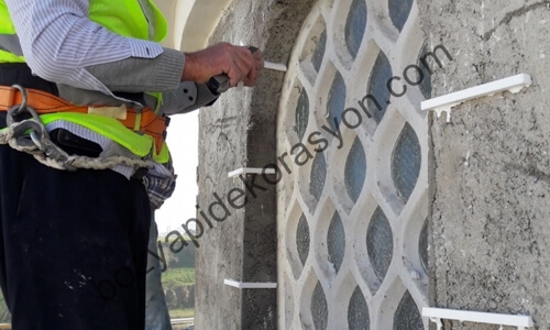 Dış Cepheler İçin Özel Mozaik Kaplamalar ( İbaadethane ) Erzincan