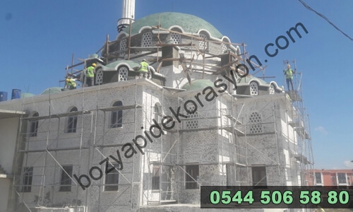 Dış Duvarların Mozaik Görünümlü Kaplanması Siirt