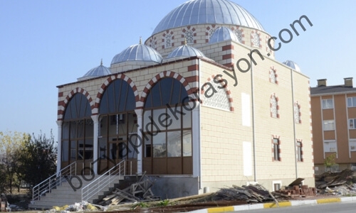 Eskişehir Camii Dış Cephesi Mozaik Kaplaması