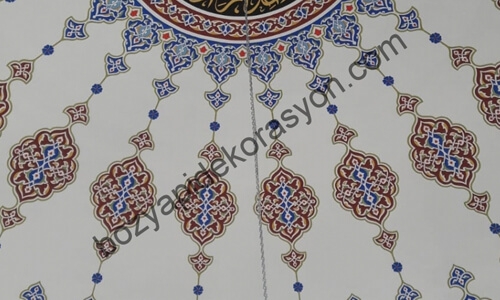 Giresun Camii İçi Süslemeleri Nakkaşlık Hizmeti