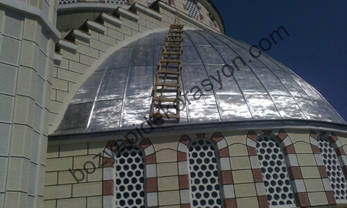 İçel Mersin Kurşun Kubbe ve Minare Kaplama İşleri