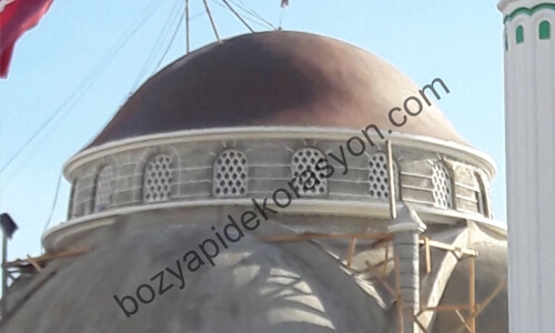 İstanbul Cami Alüminyum Kubbe Kaplaması