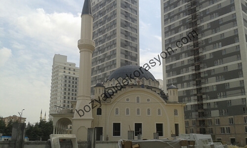 İstanbul Camii Dış Cepheleri Mozaik Duvar Yapımı