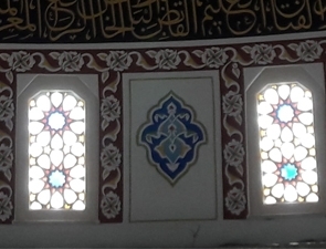 Sinop Gaziler Köyü Cami Vitray Pencere