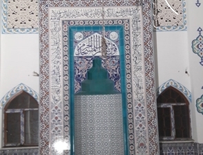 Sinop Gaziler Köyü Mihrap Mimber Çini