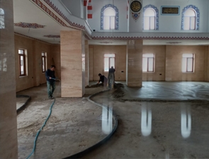 Tekirdağ İmam Ali Camii Şap ve Cami Temizliği