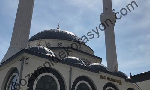 Trabzon Camii Kubbesi Alanları Alüminyum Kaplama Hizmeti